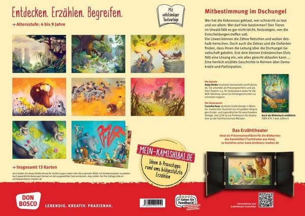 Produktbild: Bestimmer sein. Wie Elvis die Demokratie erfand. Kamishibai Bildkartenset