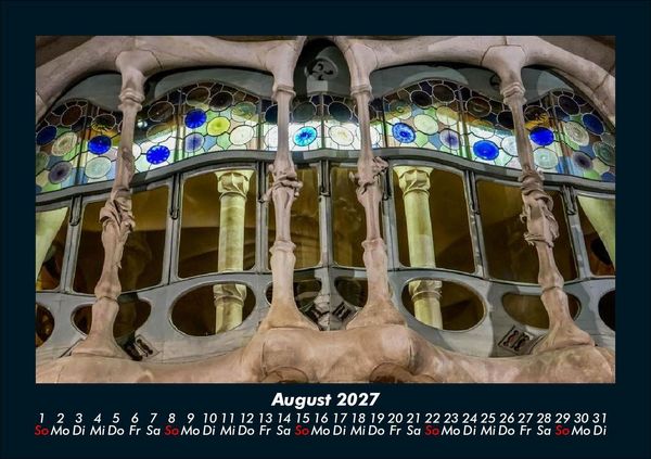Produktbild: Barcelona 2027 Fotokalender DIN A5