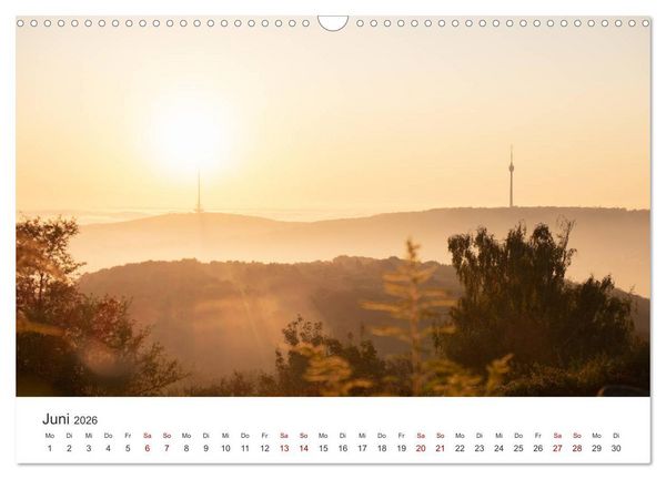 Produktbild: Stadtblick Stuttgart (Wandkalender 2026 DIN A3 quer), CALVENDO Monatskalender