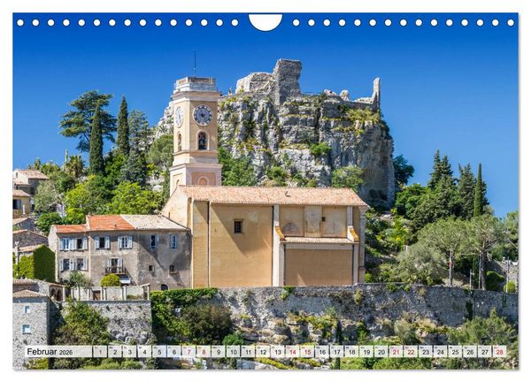 Produktbild: C&Ocirc;TE D&rsquo;AZUR Bezaubernde Orte (Wandkalender 2026 DIN A4 quer), CALVENDO Monatskalender