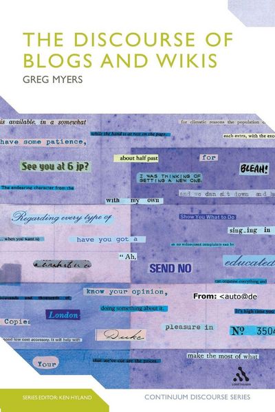 Produktbild: The Discourse of Blogs and Wikis