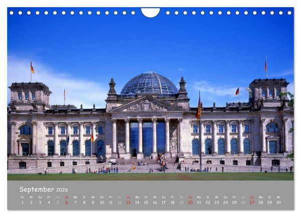Produktbild: Weltstadt Berlin (Wandkalender 2026 DIN A4 quer), CALVENDO Monatskalender