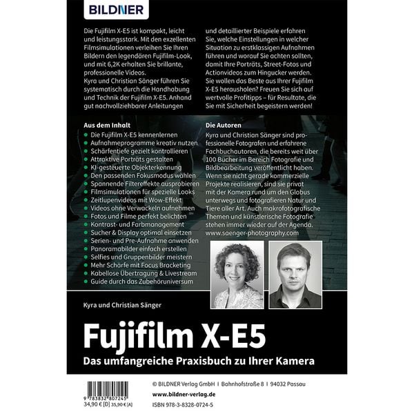 Produktbild: Fujifilm X-E5 - Das umfangreiche Praxisbuch zu Ihrer Kamera