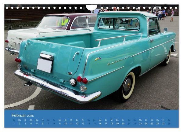 Produktbild: Opel Classics (Wandkalender 2026 DIN A4 quer), CALVENDO Monatskalender