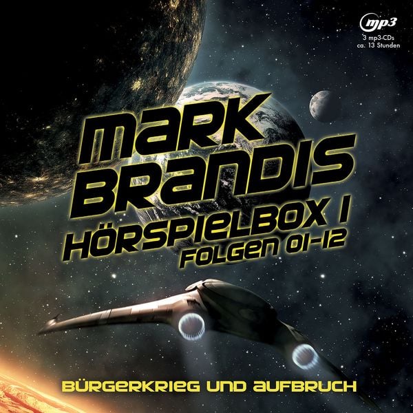 Produktbild: Mark Brandis / Mark Brandis - H&ouml;rspielbox 1 - B&uuml;rgerkrieg und Aufbruch