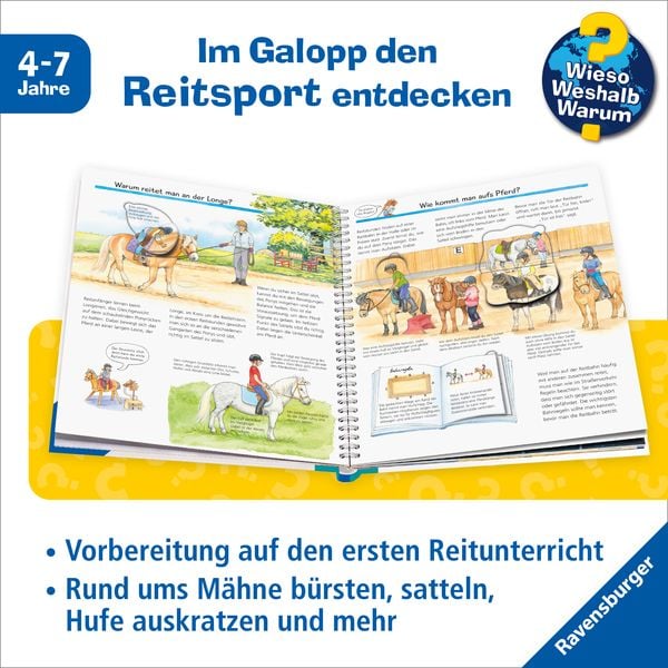 Wieso? Weshalb? Warum?, Band 73 - Komm mit zum Reiten
