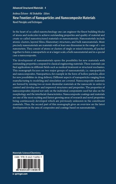 Produktbild: New Frontiers of Nanoparticles and Nanocomposite Materials