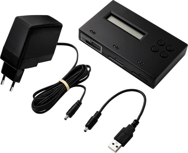 Produktbild: Renkforce RF-SDD-300 Speicherkarten-Kopierstation SD, SDHC, SDXC, microSD, microSDHC, microSDXC mit L&ouml;schfunktion