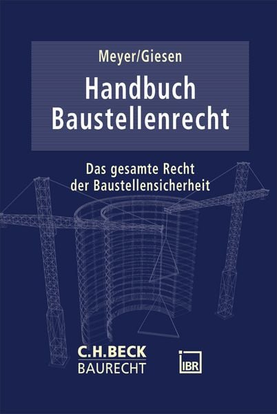 Produktbild: Handbuch Baustellenrecht