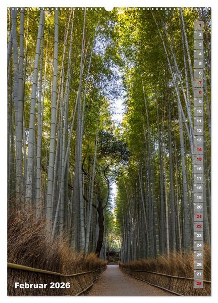 Produktbild: DER ZAUBER JAPANS Faszinierende Impressionen (Wandkalender 2026 DIN A2 hoch), CALVENDO Monatskalender