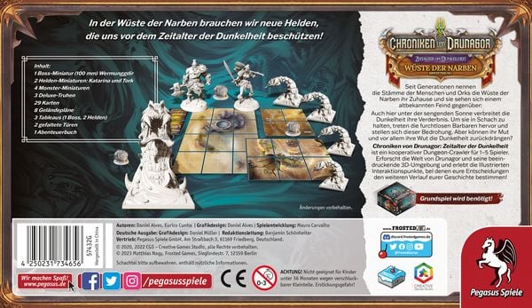 Produktbild: Chroniken von Drunagor: Die W&uuml;ste der Narben [Erweiterung]