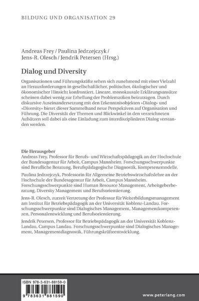 Produktbild: Dialog und Diversity