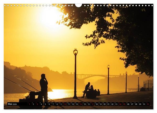 Produktbild: Porto - Die Handelsstadt am Douro (Wandkalender 2026 DIN A3 quer), CALVENDO Monatskalender