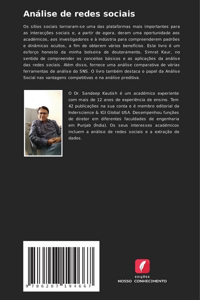 Produktbild: An&aacute;lise de redes sociais