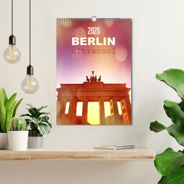 Produktbild: BERLIN ultracool (Wandkalender 2026 DIN A3 hoch), CALVENDO Monatskalender
