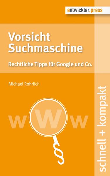 Produktbild: Vorsicht Suchmaschine