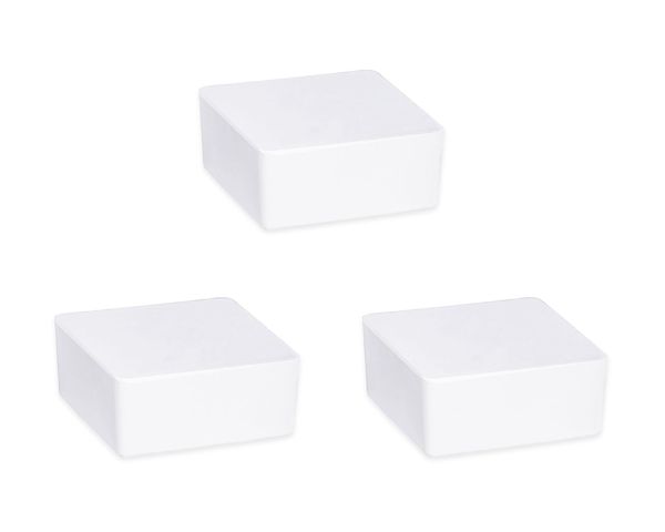 Raumentfeuchter Cube Nachfüller 1000 g mit Orangenduft, 3er Set, Luftentfeuchter Nachfüllpack