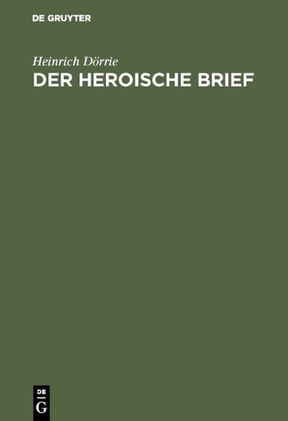 Produktbild: Der heroische Brief