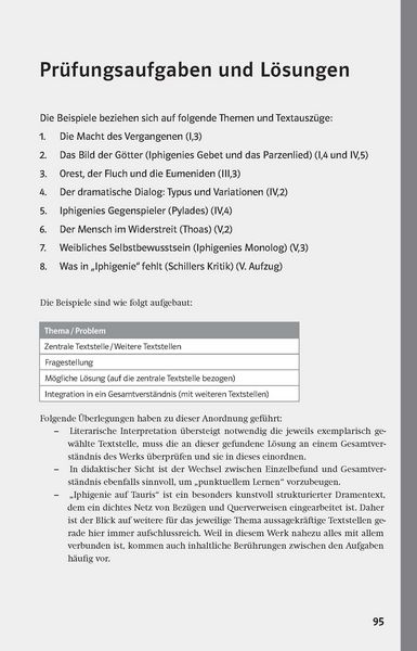 Produktbild: Lekt&uuml;rehilfen. Iphigenie auf Tauris