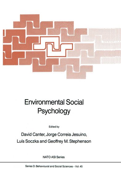 Produktbild: Environmental Social Psychology