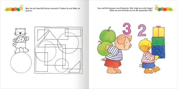 Produktbild: Lernraupe &ndash; Mein gro&szlig;es &Uuml;bungsbuch f&uuml;r den Kindergarten