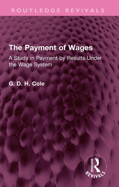 Produktbild: The Payment of Wages