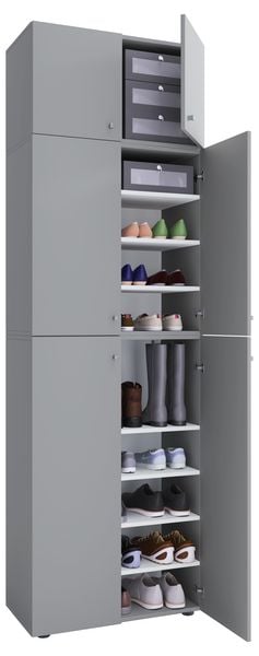 Produktbild: XXL Schuhschrank Kleiderschrank Schrank Lona 9f SA