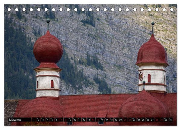 Produktbild: Alpengl&uuml;ck - Nationalpark Berchtesgaden (Tischkalender 2026 DIN A5 quer), CALVENDO Monatskalender