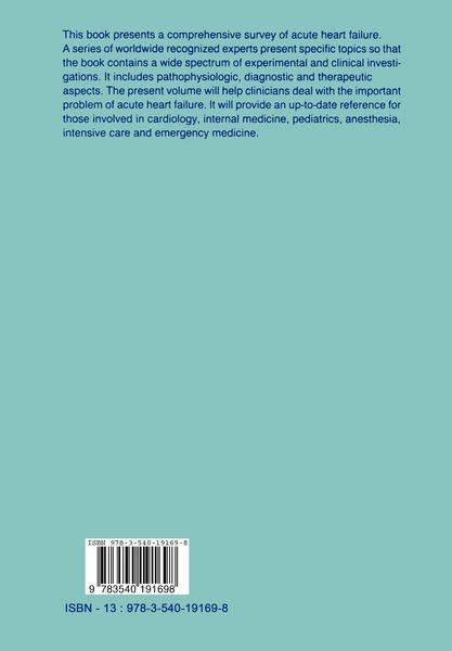 Produktbild: Acute Heart Failure