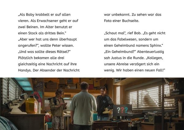 Produktbild: Die drei ??? Erstlese-Buch zum Film, 2. Klasse, Toteninsel