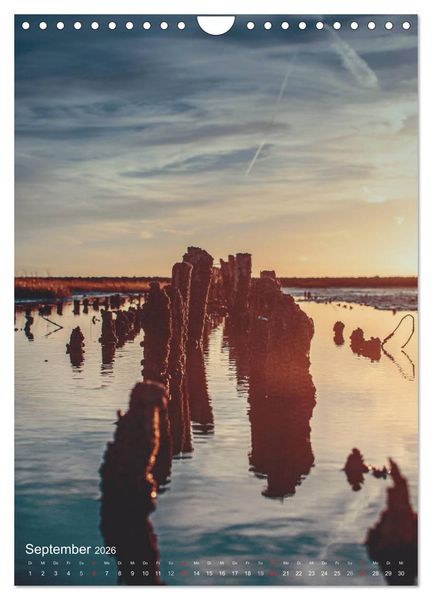 Produktbild: Farbenpracht Nordsee (Wandkalender 2026 DIN A4 hoch), CALVENDO Monatskalender
