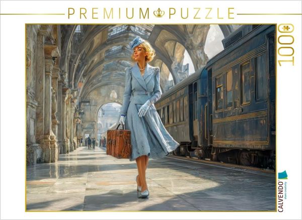 CALVENDO Puzzle Retro-Ästhetik | 1000 Teile Lege-Größe 64x48cm Foto-Puzzle für glückliche Stunden