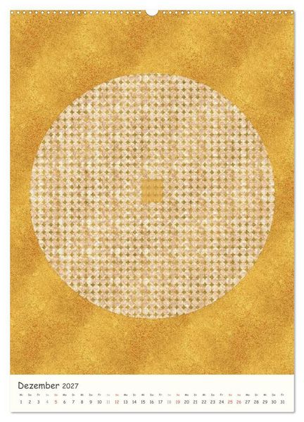 Produktbild: Punkt Punkt Punkt (Wandkalender 2027 DIN A2 hoch), CALVENDO Monatskalender