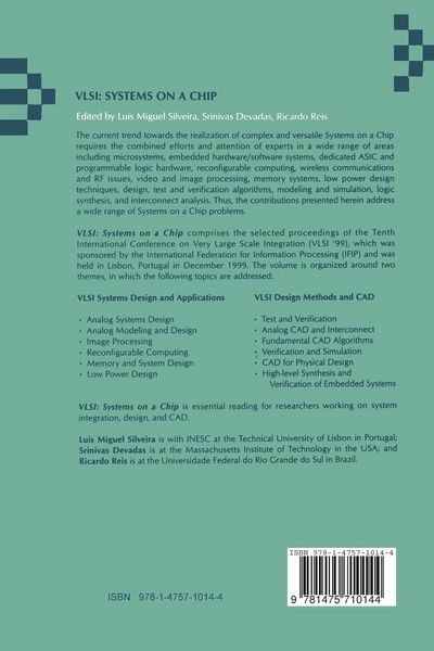 Produktbild: VLSI: Systems on a Chip
