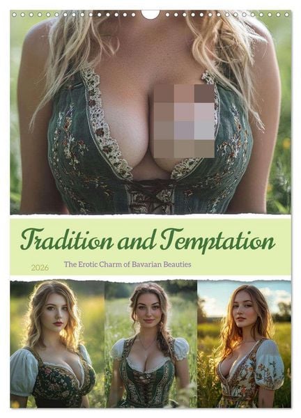 Produktbild: Tradition and Temptation (Wall Calendar 2026 DIN A3 portrait), CALVENDO 12 Month Wall Calendar