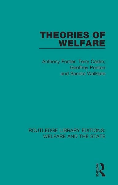 Produktbild: Theories of Welfare