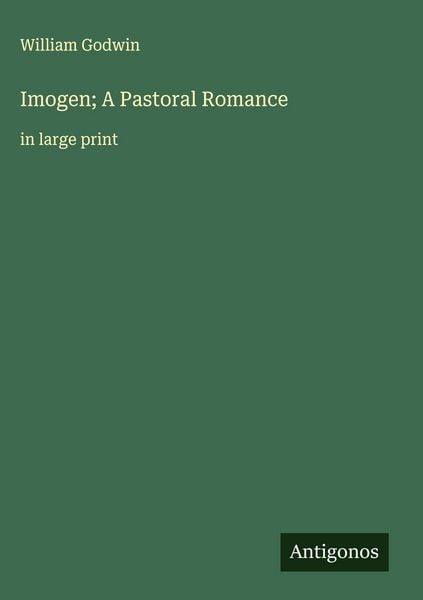 Produktbild: Imogen; A Pastoral Romance