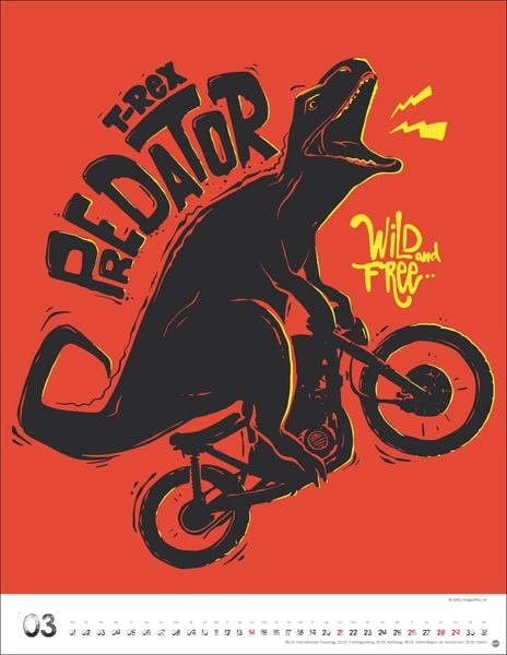 Produktbild: Bike Art Posterkalender 2027