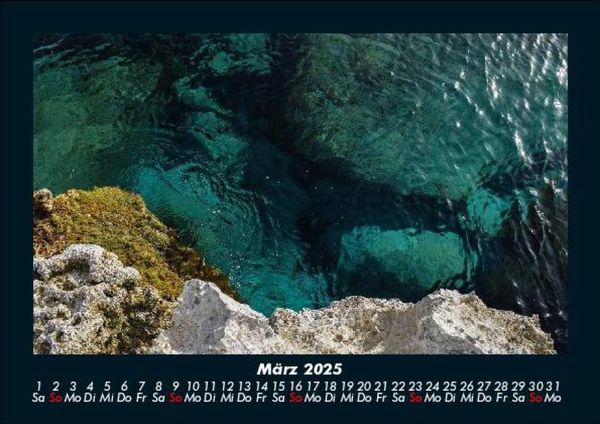 Produktbild: Sehnsucht nach Meer 2025 Fotokalender DIN A5