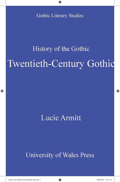 Produktbild: History of the Gothic: Twentieth-Century Gothic