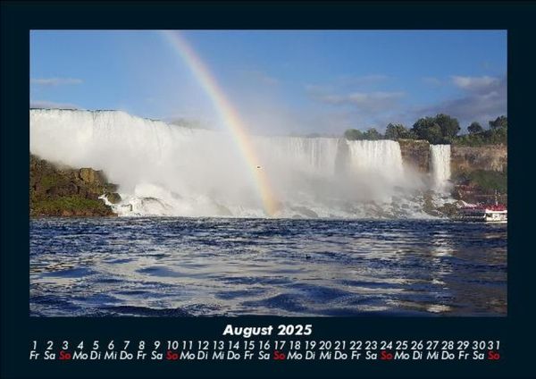 Produktbild: Wasserf&auml;lle 2025 Fotokalender DIN A5