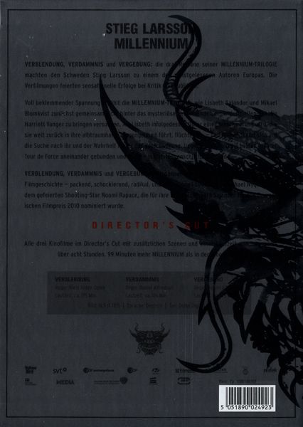 Produktbild: Stieg Larsson - Millennium Box [DC] [3 DVDs]