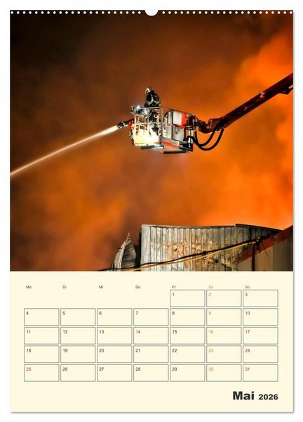 Produktbild: Feuerwehr - selbstloser Dienst weltweit (Wandkalender 2026 DIN A2 hoch), CALVENDO Monatskalender