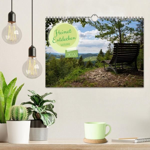 Produktbild: Heimat Entdecken: Sauerland (Wandkalender 2027 DIN A4 quer), CALVENDO Monatskalender