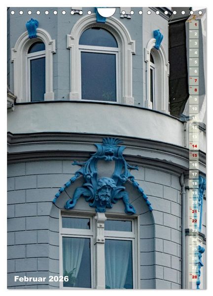 Produktbild: Fassadenk&uuml;nste (Wandkalender 2026 DIN A4 hoch), CALVENDO Monatskalender