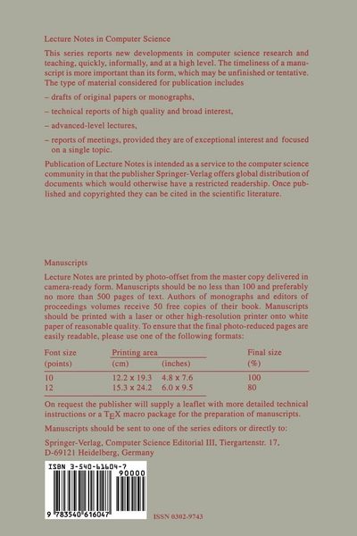 Produktbild: CONCUR '96: Concurrency Theory