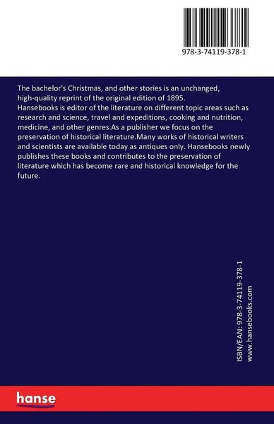 Produktbild: The bachelor's Christmas, and other stories