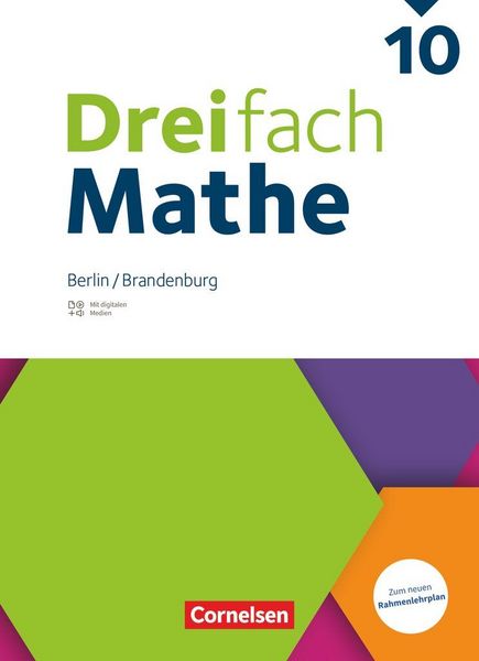 Produktbild: Dreifach Mathe - Berlin und Brandenburg - 10. Schuljahr