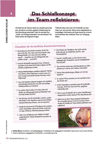 Produktbild: TPS-Praxismappe f&uuml;r die Kita: Lass mich in Ruhe!