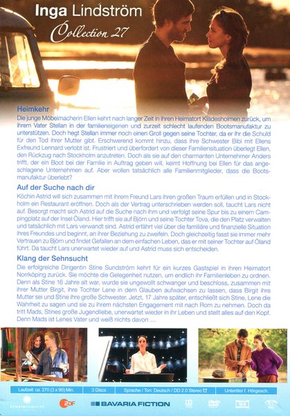 Produktbild: Inga Lindstr&ouml;m Collection 27 [3 DVDs]